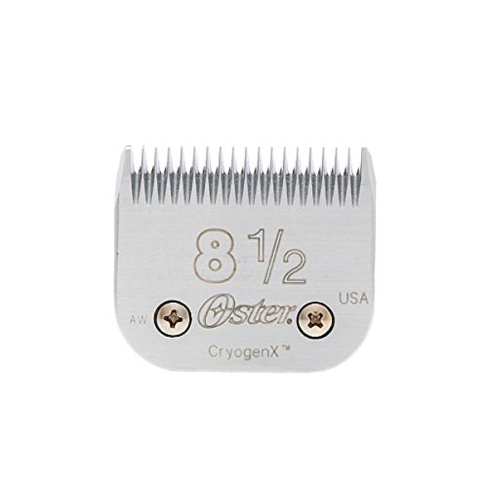 Oster CryogenX Professional Animal Clipper Blade, Size 8-1/2 (078919-146-005), Medium-smooth