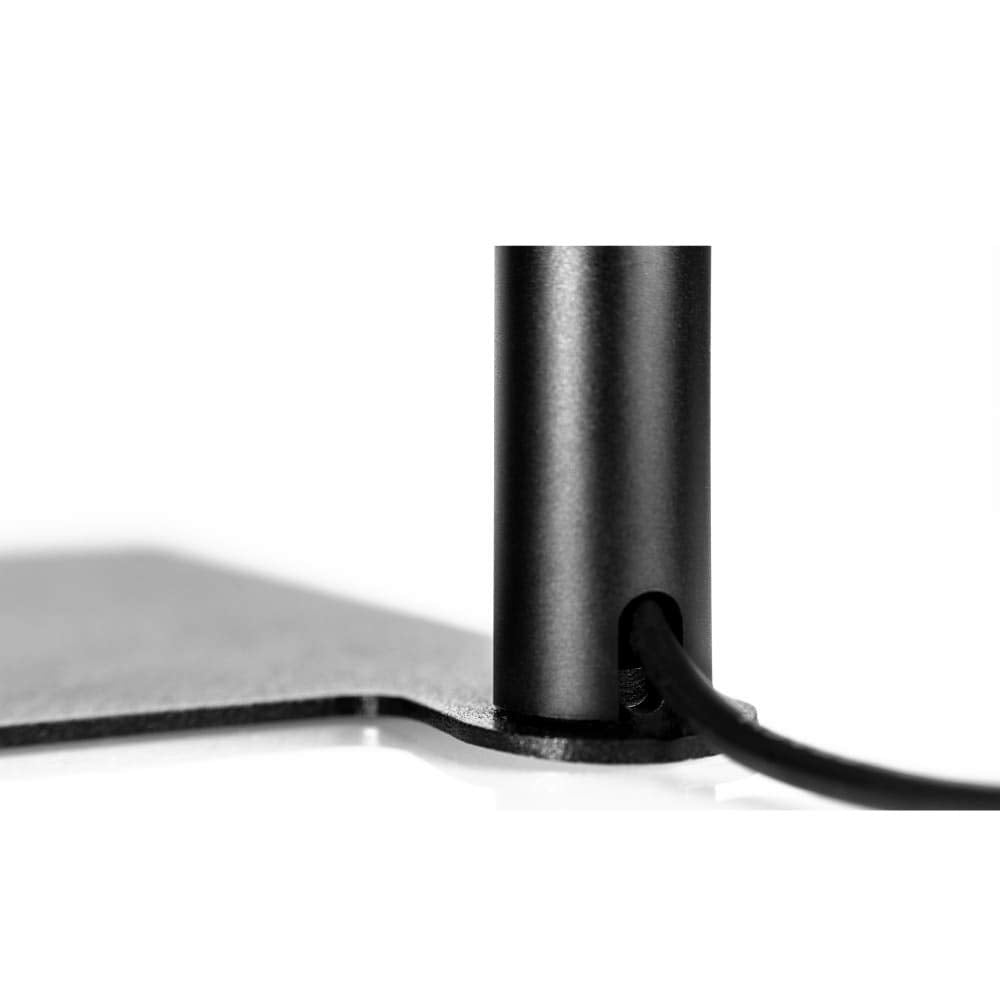 Onf Extension Stand Holder For Flat Nano Or Flat Nano Plus Aquarium Led Light, Fish Tank Plant Lamp, Adjustable Tank Mount, Extendable Bracket Fixture Kit (Not Including The Lamp) (Black)