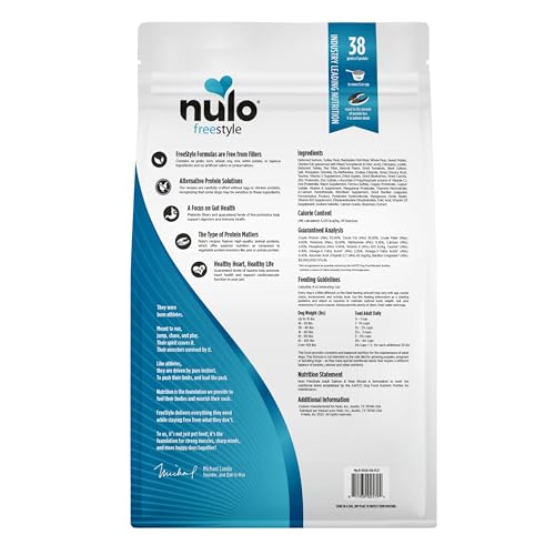 Nulo Freestyle Adult Dog Food, Premium All Natural Grain-Free Dry Small Kibble Dog Food, with BC30 Probiotic for Healthy Digesti