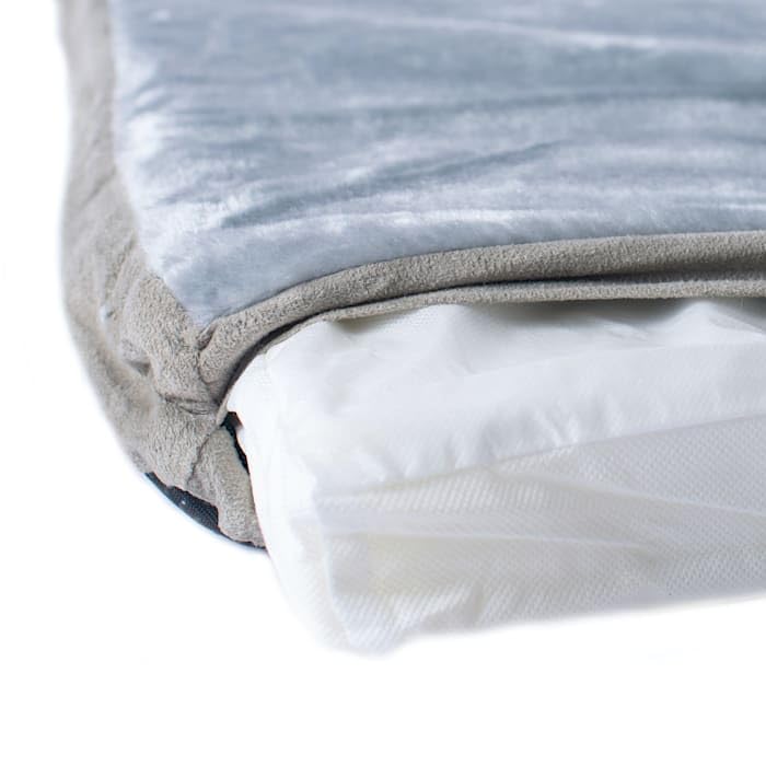 Armarkat Memory Foam Orthopedic Pet Bed Pad In Sage Green And Gray, 39-Inch By 28-Inch By 3-Inch