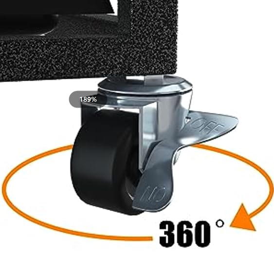 48 Inch Heavy Duty Dog Crate Cage with Wheels, Indestructible and Escape Proof Steel Kennel Indoor for High Anxiety Dogs with St