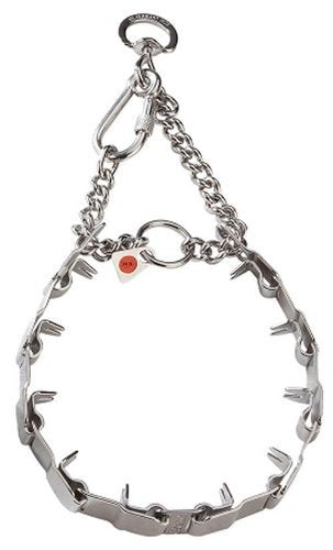 Herm Sprenger Neck Tech Dog Collar - Stainless Steel - Prong - Pinch 24'