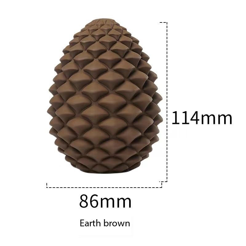Generic Pine Cone Dog Chew Toys for Aggressive Chewers: Nearly Indestructible Dog Toy, Interactive Treat Dispensing Dog Toys for