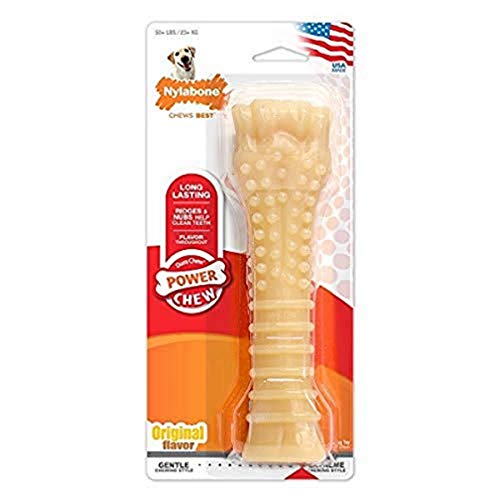 Nylabone Dura Chew Giant Original Flavored Bone Dog Chew Toy, Large/Giant - Up To 50 Lbs. (Ng104P)