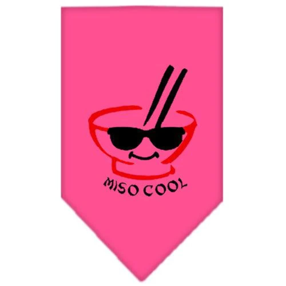 Mirage Pet Products Miso Cool Screen Print Bandana, Small, Purple