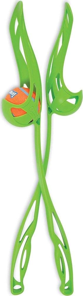 Chuckit! Sport LX Ball Launcher System 2 Player Pack, Medium, Assorted (Orange, Blue, Green)