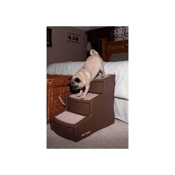 Pet Gear Easy Step Iii Pet Stairs, 3 Step For Cats/Dogs, Removable Washable Carpet Treads, For Pets Up To 150Lbs, No Tools Requi