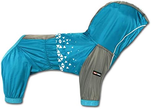 Dog Helios Vortex Full Bodied Waterproof Windbreaker Dog Jacket Xlarge/Blue