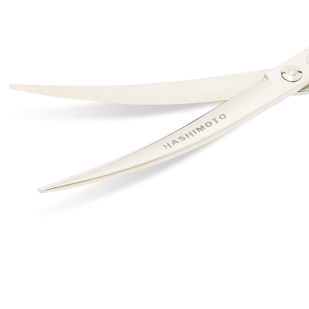 Hashimoto Dog Grooming Scissors, Curved Scissors For Dog Grooming, 7.5 Inch, 30 Degree Of Curved Blade,Light Weight, Pet Shears