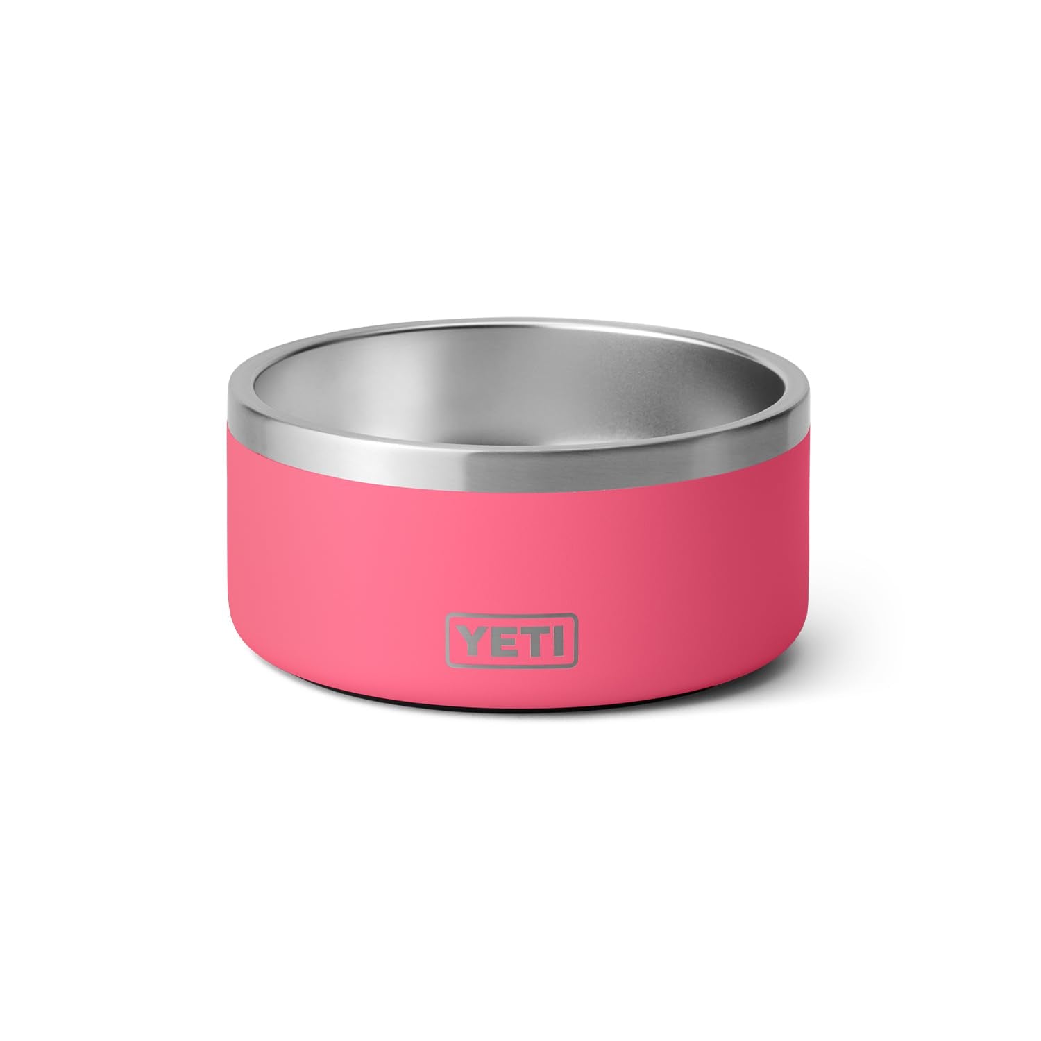 Yeti Boomer 4, Stainless Steel, Non-Slip Dog Bowl, Holds 32 Ounces, Tropical Pink