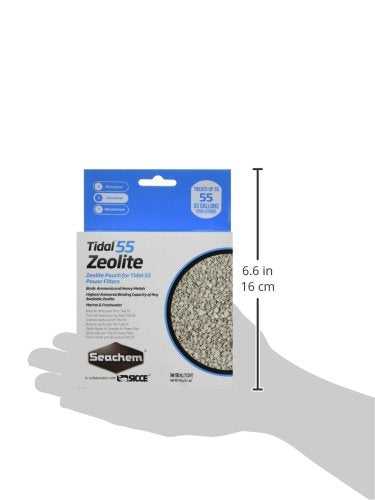 Seachem Laboratories 6513 55 Zeolite 190 Ml Tidal Filter