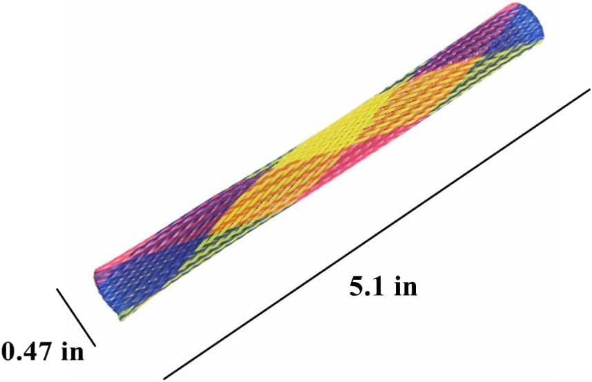 ISMARTEN Cat Spring Toys, 30 Packs Cat Tube Spring Toy Interactive Cat Toy for Indoor Cats, Plastic Spring Coils Attract Cats to