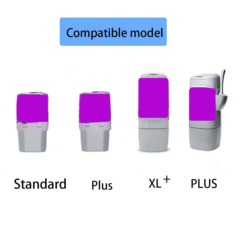 28 Feet Cat Litter Refill Bags With 7-Layer Material Effectively Prevents Odors Compatible With Litter Genie Refill Cartridge (4