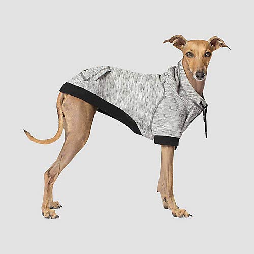 Canada Pooch Hero Dog Hoodie 18 Grey