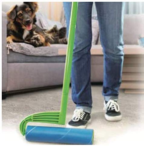 Leo Large 10-Inch Wide Lint Roller Refills 6 Rolls 300 Ultra-Wide Sheets For Lint Removers Household Cleaning Easily Remove Pet Hair Dust And Debris From Floors Carpets And Furniture