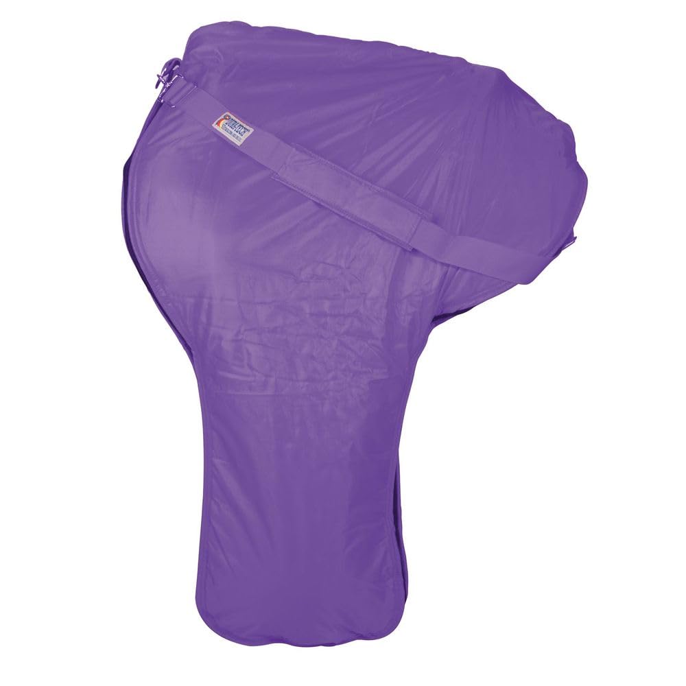 Dura-Tech Padded Western Saddle Case | Ultimate Protection & Easy Transport | Ideal for Horse Shows & Travel | Color Purple