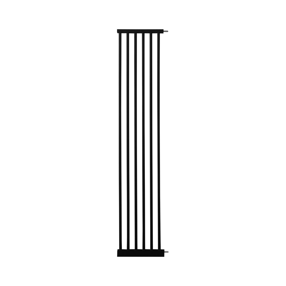 Lumizone Extra Tall Pet Gate 55.12'' High Pressure Mounted 12.60'' Wide Extension kit 1.37'' Gap (12.60'', Black)