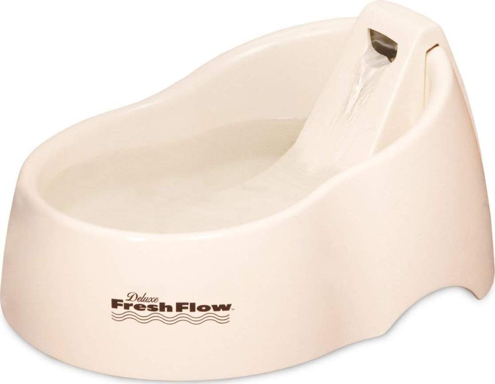 Petmate Deluxe Fresh Flow Cat, Bleached Linen, 50 Oz, 1 Count (Pack Of 1)