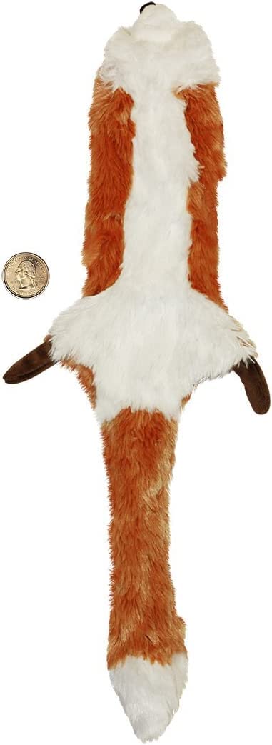 Ethical Pet Plush Fox Skinneez Dog Toy [Set Of 2]