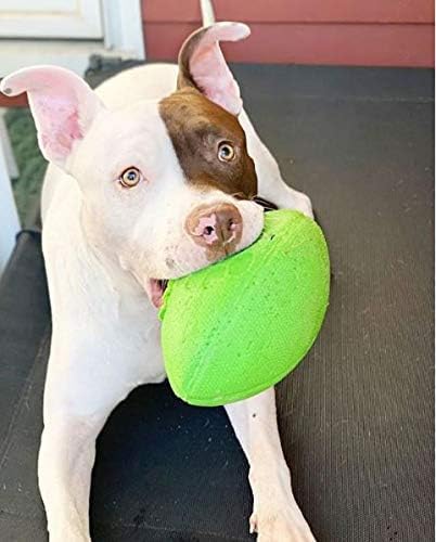 Jolly Dog Football 8-Green Apple, (Model: Jf08 Gr), For All Breed Sizes