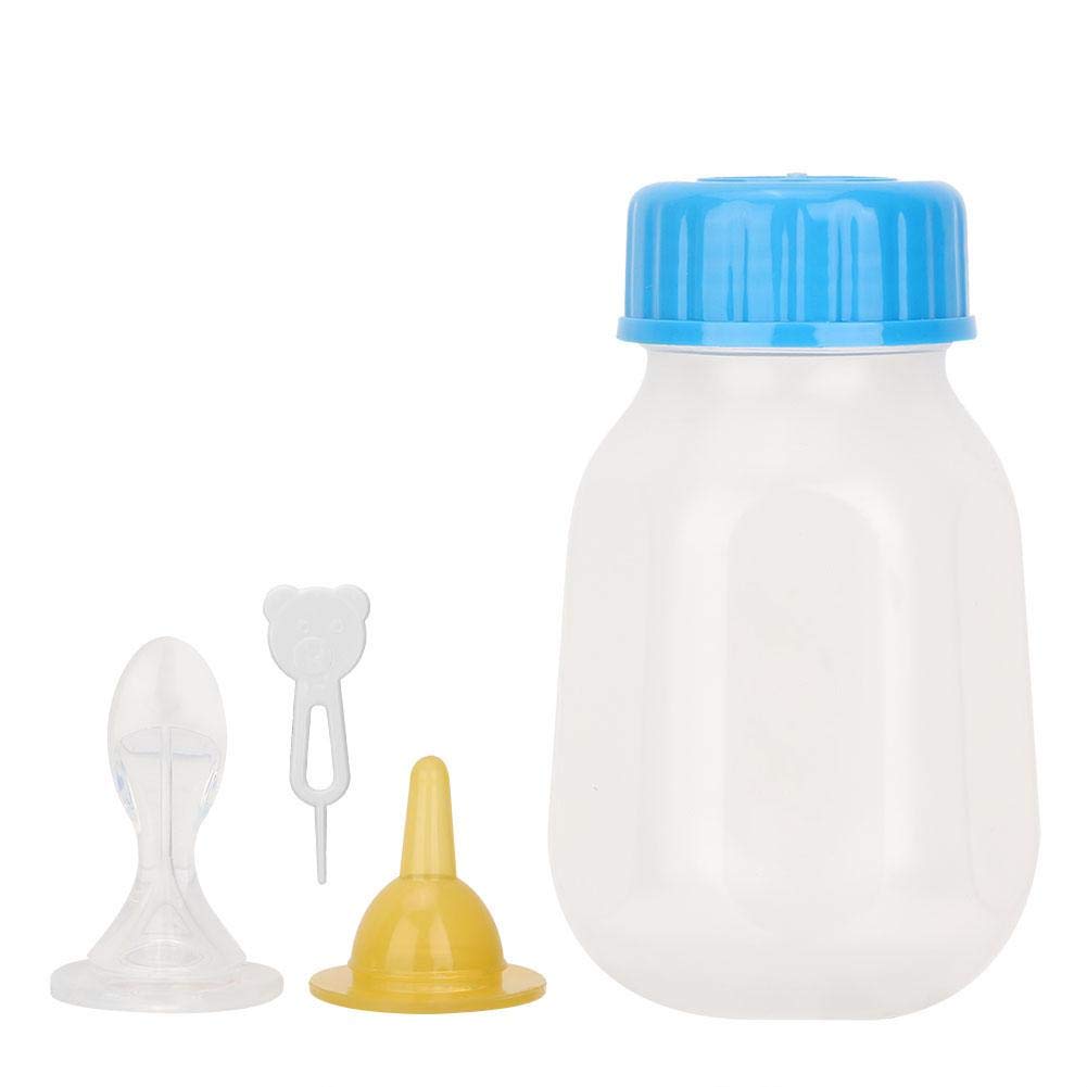 Tnfeeon 120Ml Portable Feeding Bottle For Pet, Silicone Transparent Nipple Lk Bottle For Newborn Kittens Puppies S Sll Anils