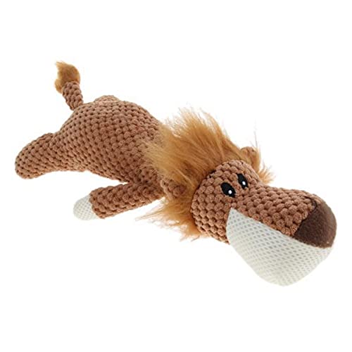 Bnf 2Xfunny Dog Toy Pet Puppy Chew Squeaker Squeaky Plush Sound Play Toy Lion | Pet Supplies | Dog Supplies | Toys