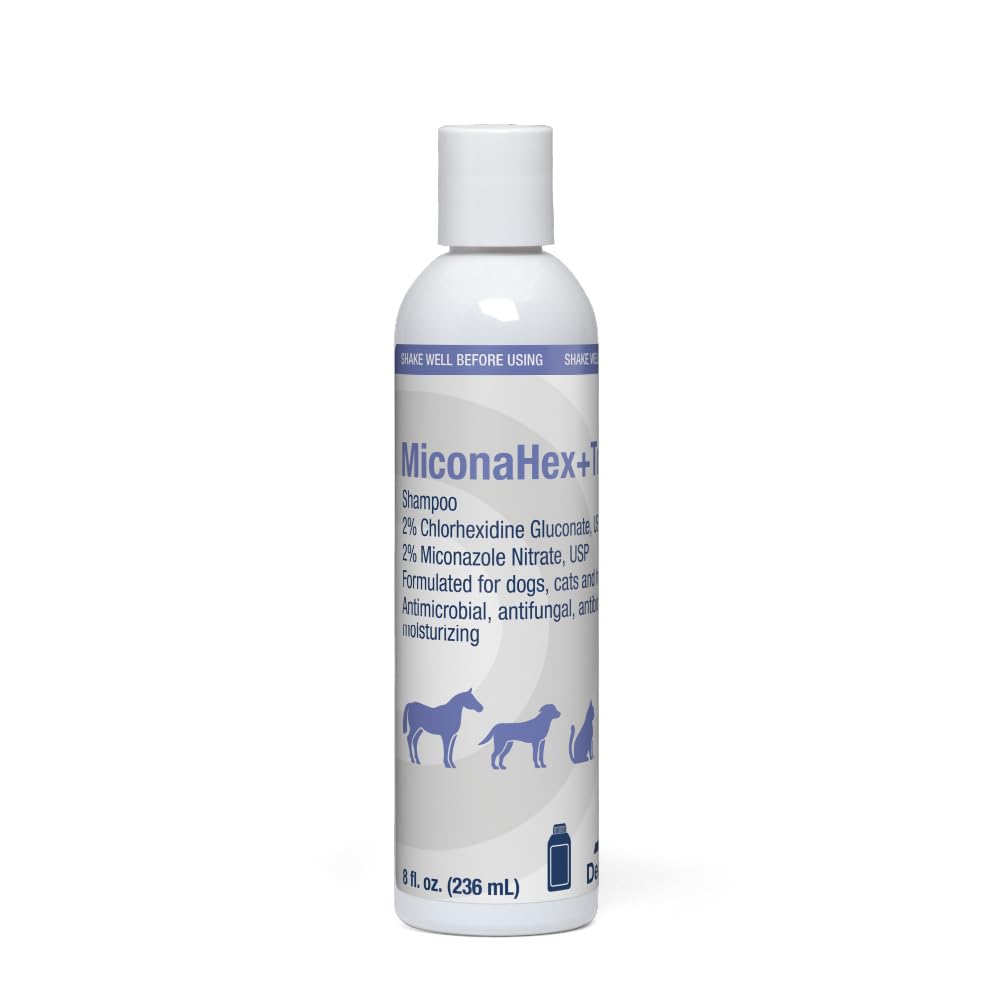 Miconahex+Triz Shampoo For Dogs, Cats And Horses, 8 Oz