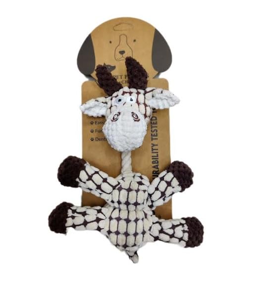 PET PARENTS  Toy Squeak Plush Toy Squeak Plush Pet Biting Training Playing Chew Toys for Small Medium Dog Pets | Washable Non 