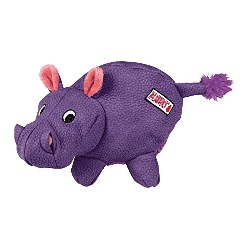KONG Phatz™ Hippo Dog Toy - Medium, Plastic, No Color, Model RPA21