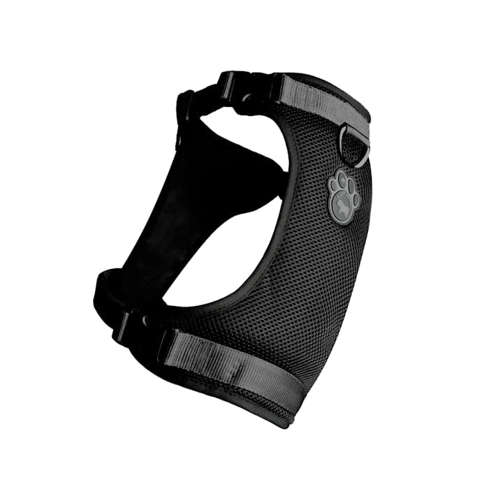 Canada Pooch Everything Dog Harness Black Mesh X-Large