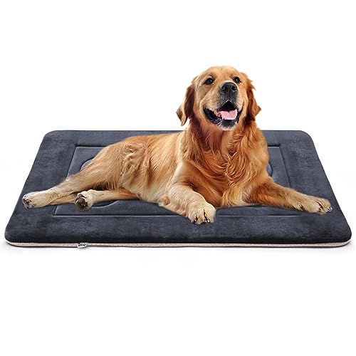 Joicyco Dog Bed Large Crate Mat 42 In Non-Slip Washable Soft Mattress Kennel Pads