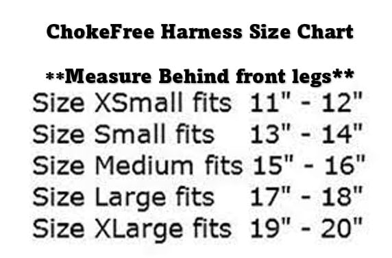 ChokeFree Velpro Mesh Pet Shoulder Harness Collar (Coral, 18'')