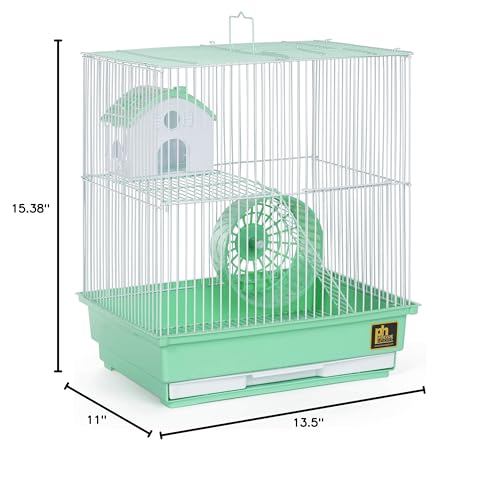 Prevue Pet Products Green Two-Story Hamster & Gerbil Cage Sp2010Gr