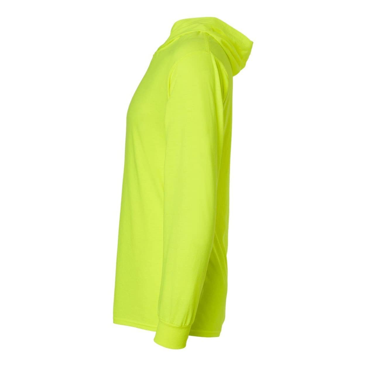 Mens Hd Cottonjersey Hooded T-Shirt - Safety Orange - S(D0102H7Ms8X)