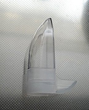 Bird Cage Water Bottle Dispenser Feeder For Zebra Finch Budgies Set Of 2 (Clear)