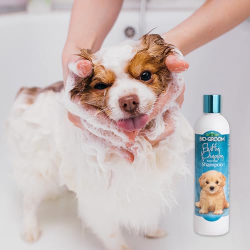 Bio-Groom Fluffy Puppy Tear-Free Shampoo- Dog Bathing Supplies, Puppy Shampoo, Cat & Dog Grooming Supplies For Sensitive Skin, Cruelty-Free, Made In Usa, Tearless Dog Products - 1 Gallon