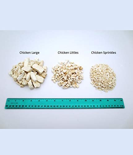 Cat-Man-Doo Life Essentials All Natural Freeze Dried Chicken Crushed Sprinkles Powder for Dogs & Cats - No Fillers, Preservative