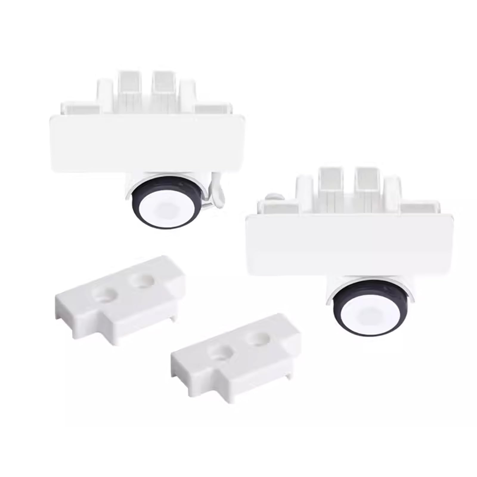 Niteangel Pet Cage Accessory - Stacker Wheels Or Holders For Hamster, Gerbil, Mice, Degu, Other Small Pets