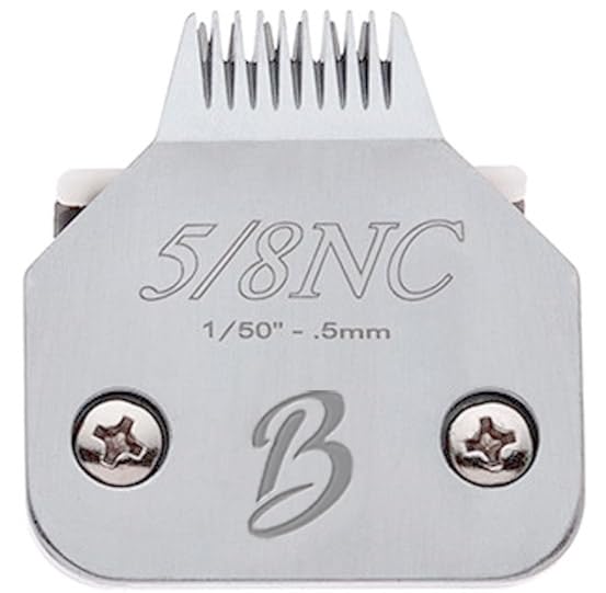 Bucchelli Detachable A Series 5/8 Narrow Cut Blade Dog Grooming Cut Length 1/50'' - 0.5Mm Ideal For Toe Blade Japanese Carbonize