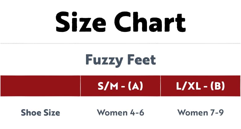 Lazy One Fuzzy Feet Slippers For Women, Cute Fleece-Lined House Slippers, Candy Cane, Non-Skid