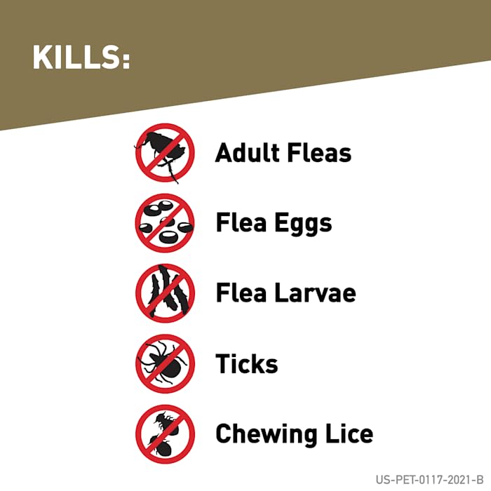 Frontline Gold Flea & Tick Treatment For Large Dogs Up To 45 To 88 Lbs., Pack Of 3