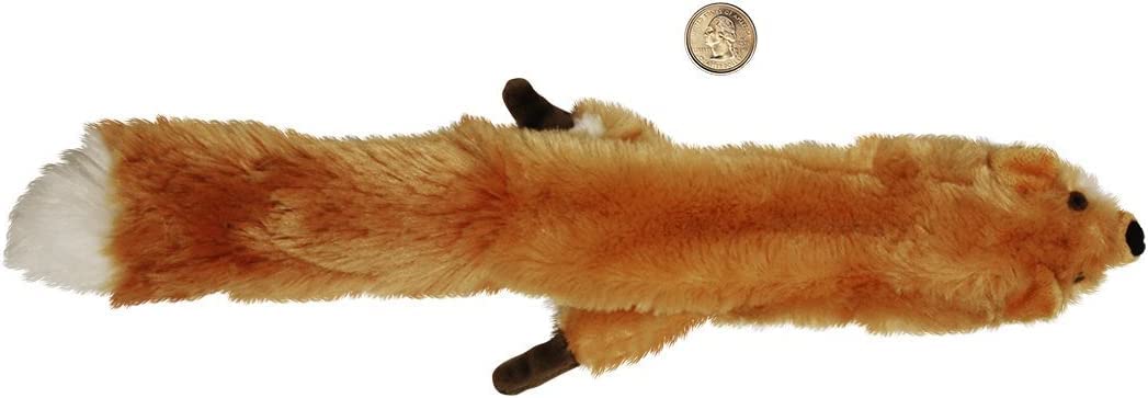Ethical Pet Plush Fox Skinneez Dog Toy [Set Of 2]