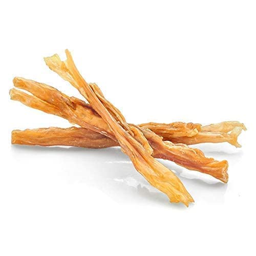 hotspot pets Beef Tendon Chews for Dogs (10 Pack) - 8 Inch All Natural, Free-Range, Grass-Fed Premium USDA Gambrol Beef Tendon S