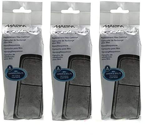 (3 Pack) Marina 360 Carbon And Zeolite Cartridge, 4 Cartridges Each