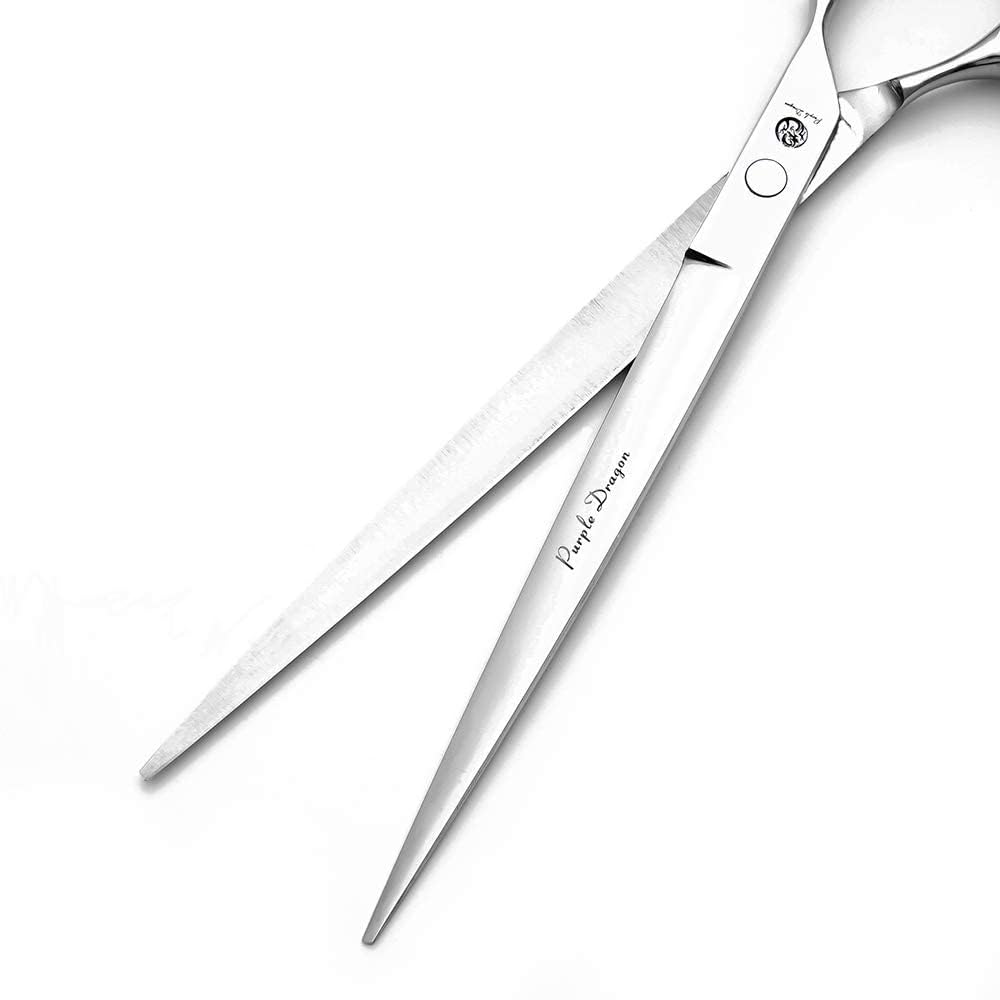 Purple Dragon 5''/5.5''/6''/6.5''/7''/7.5''/8''/9''/10'' Sharp Edge Hair Cutting Shears Pet/Puppy/Cat Grooming Scissors With Bag