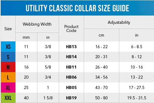 Reflective Dog Collar For Extra Large Dogs, Adjustable From 17-27 Inches, Red
