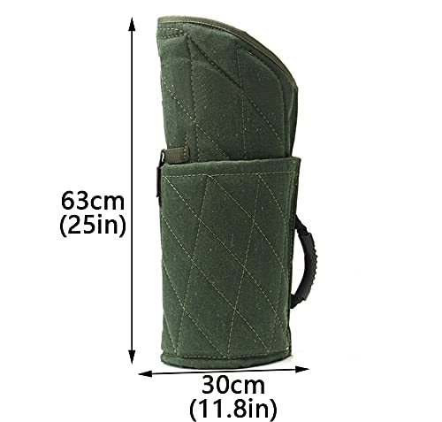 Dog Bite Sleeve Training Large Dogs, Fits Pitbull German Shepherd, K9, Ipo, Best For Young Dogs Puppy Playing Biting Tugging Toy Interactive Play - Green