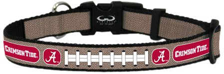 Ncaa Alabama Crimson Tide Reflective Football Collar, Small