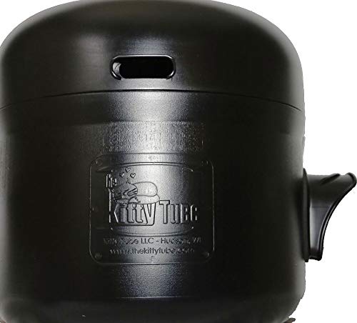 The Kitty Tube Outdoor Durable Ultra Insulated Cat House-Feral Option With Straw