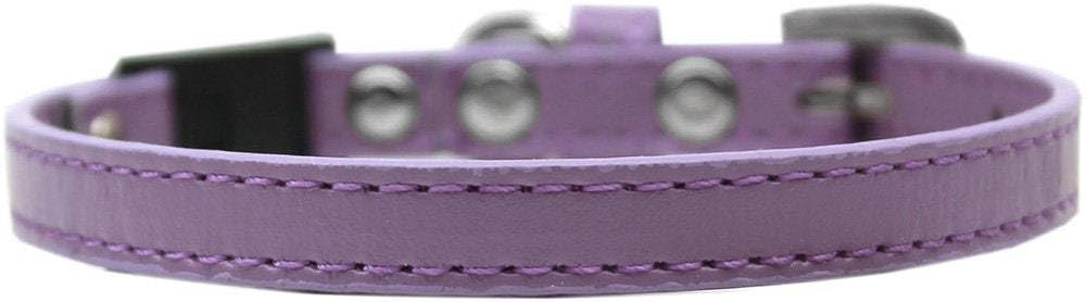 Mirage Pet Products 509-1 LV-12 Omaha Plain Puppy Dog Collar, Lavender, Small